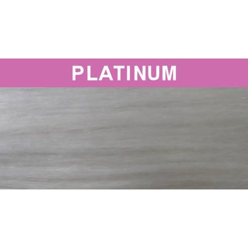 Foxy Silver (Weave - HH Yaki Straight) 08 inch - 100% Human Hair Weave in Platinum