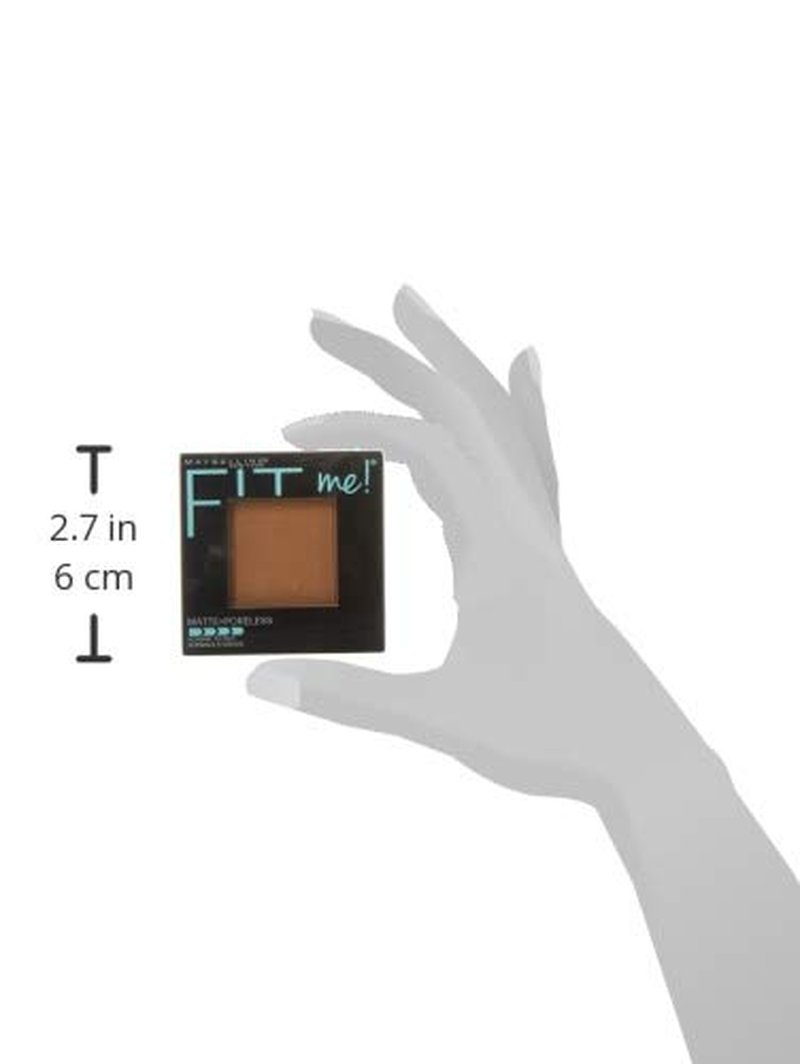 Maybelline Fit Me Matte + Poreless Pressed Face Powder - Truffle | 1 Count (Pack of 2)