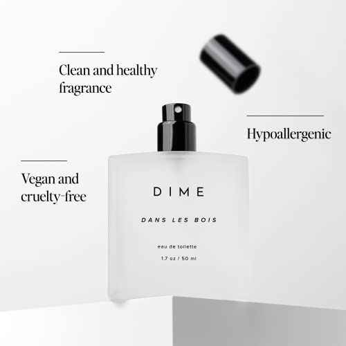DIME Beauty Perfume Dans Les Bois, 1.7 oz / 50 ml - Feminine and Bold Scent, Hypoallergenic, Clean Perfume, Eau de Toilette For Women