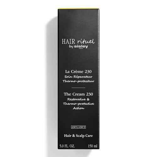 Hair Rituel by Sisley Paris The Cream 230 - Heat-Activated, No-Rinse Formula - Detangles & Protects from Heat-Styling Tools Up to 450 Degrees - Smoothing, Styling Leave-In Conditioner - 150 mL