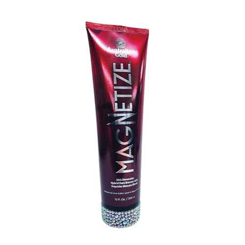 Australian Gold Magnetize 25th Dimension Hybrid Bronzer Tanning Lotion, 10 fl. oz, Red