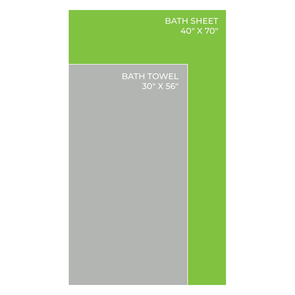 Cariloha Bath Sheet | Onyx | 40"x72" | Turkish Cotton & Viscose Material Blend | Extra Smooth, Odor Resistant and Highly Absorbent