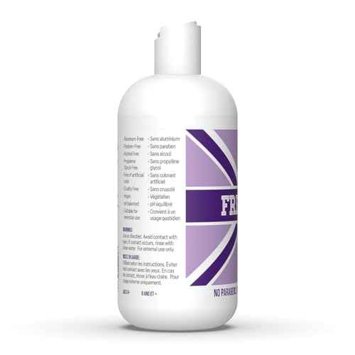 Fresh Kidz Body Wash 16.9 fl.oz. and 2 Roll-On Deodorants 1.86 fl.oz. for Kids and Teens - Girls Purple Set