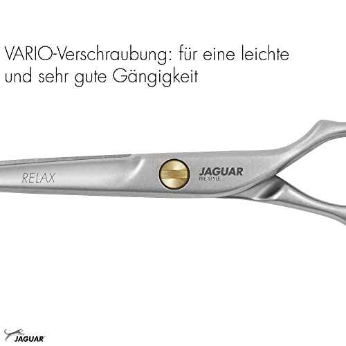 JAGUAR Pre Style Relax Hairdressing Scissors, 5-Inch Length, 0.03597 kg