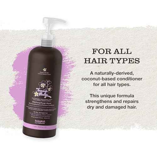Tweak¡¯d by Nature - Restore Frangi Pangi-Monoi Hair Strengthening Conditioner, Sulfate Free Deep Conditioner for Dry, Damaged Hair, with Coconut, Monoi Oil, and Wild Frangipani for Shine (33.8 ounces)