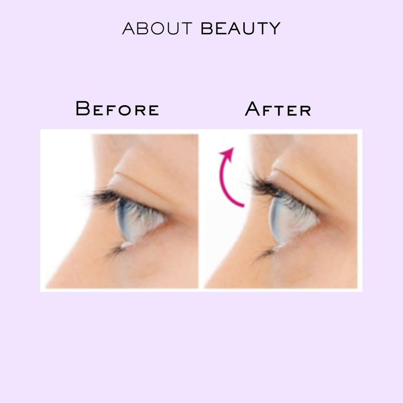 About Beauty On-The-Go Compact Eyelash Curler, Includes 1 Replacement Pad, Portable Lash Curler Perfect for Travel Makeup, Ergonomic Design is Gentle on Lashes