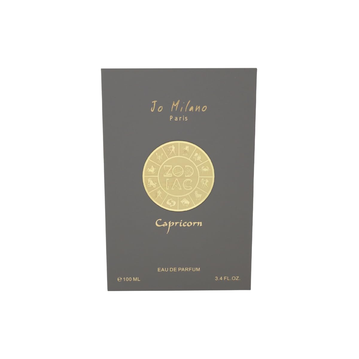 Zodiac CAPRICORN Eau de Parfum - 3.4 FL OZ | Luxurious Grey & Gold Fragrance