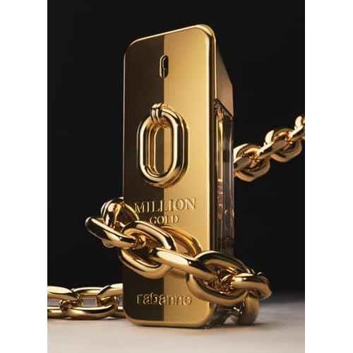 Paco Rabanne Million Gold Intense Eau De Parfum Spray for Men, 3.4 Ounce