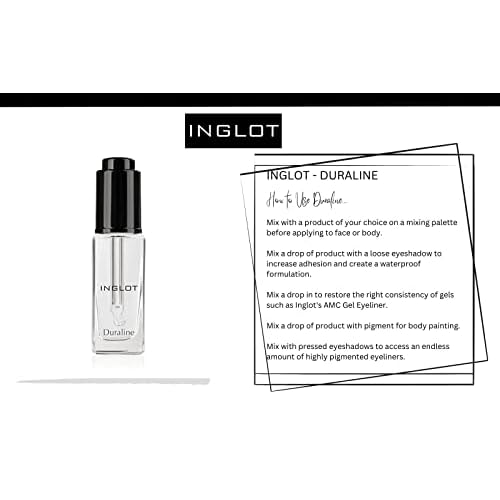 INGLOT Bundle - Duraline, AMC Eyeliner Gel 77 and AMC Eyeliner Gel 90 (3-Piece)