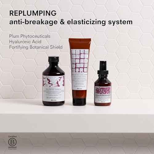 Davines Naturaltech REPLUMPING Hair Filler Superactive, Leave-In Treatment To Invigorate, Add Shine And Fullness, Anti-Humidity Styling Protection, 3.38 Fl Oz