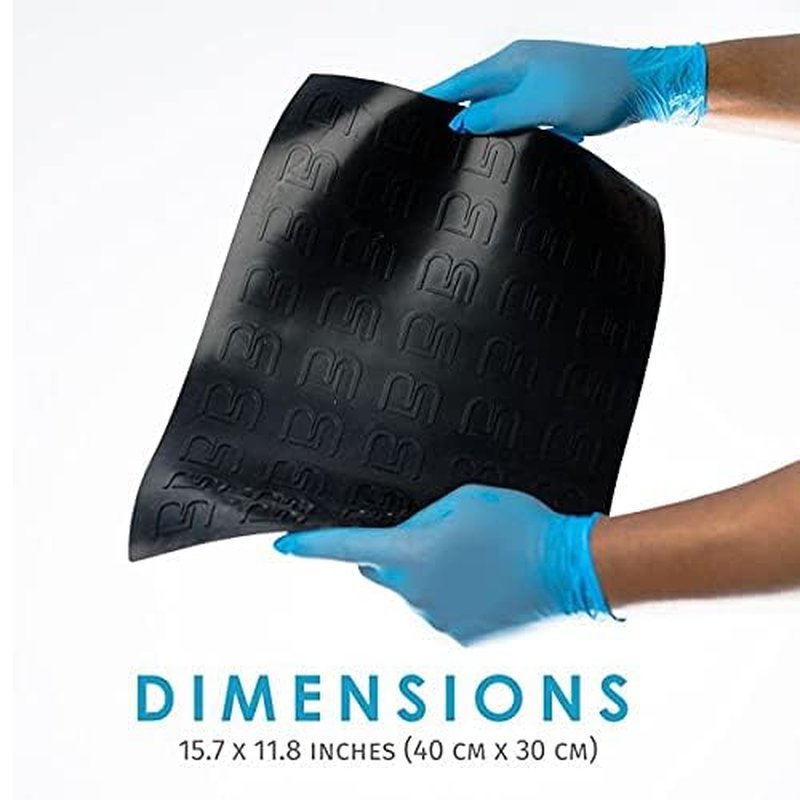 L3 Silicone Mat - Comfortable and Durable Non-Slip - Protects Against Scratches and Scuffs - Great for Barber and Hair Stylist Working Spaces (2 Pack)