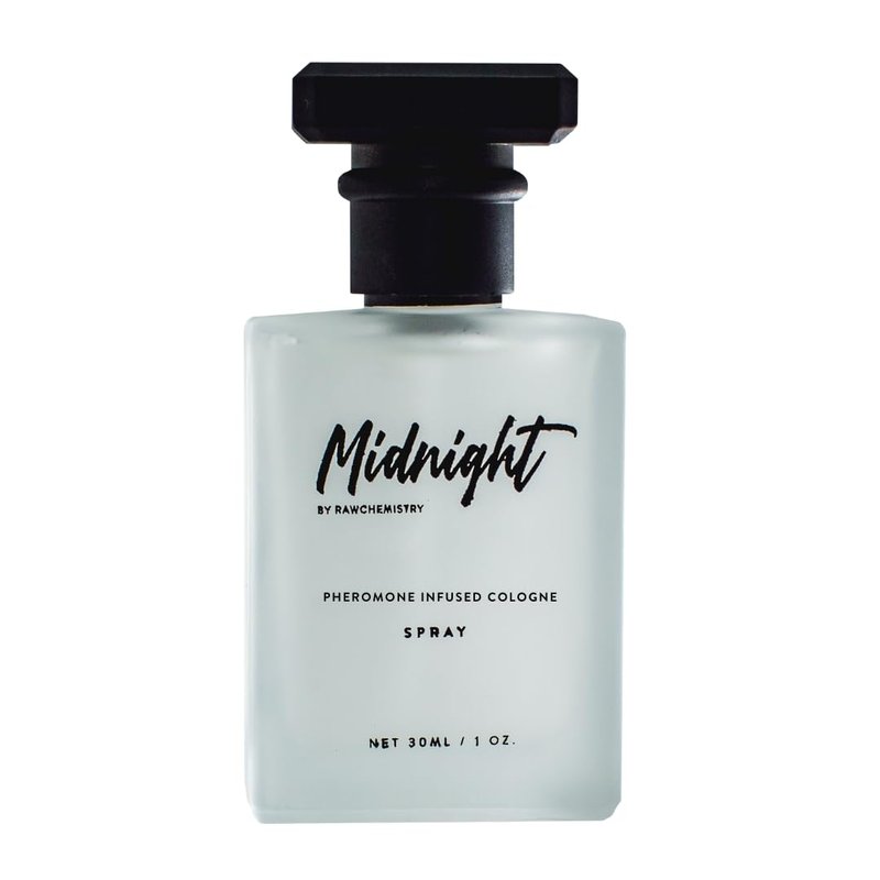 RawChemistry Midnight Pheromone Infused Cologne for Men – Infused with Pheromones – Midnight Cologne for Men – Mens Fragrance with Feromonas – Perfume con Feromonas para Hombre