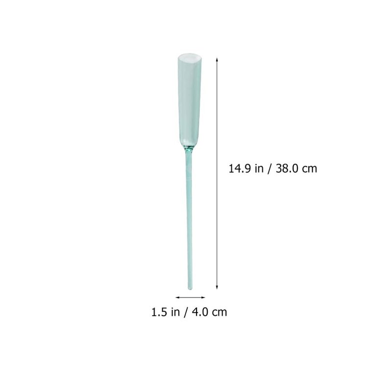 Hemoton Acrylic Flute Set - Unbreakable Flutes, Baseless Wine Glass With Holder, Whiskey Tumbler, Cocktail Drinking Cup for Party Wedding, 175ML