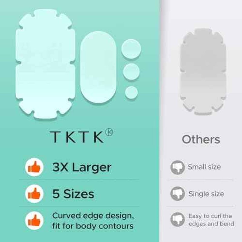 XXL Pimple Patches for Body, Large Hydrocolloid Acne Patches, 5 Sizes Big Hydrocolloid Bandages for Back, Chest, Shoulders Zit Breakouts, Blemish Patch for Face (Oval, Dot 260 Count)