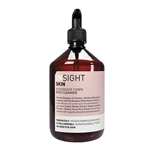 Insight Skin Body Cleanser with Liquorice, Venere Rice & Rooibos Extracts for Hydrating Antioxidant Cleansing, 13.5 Fl. Oz. / 400 mL