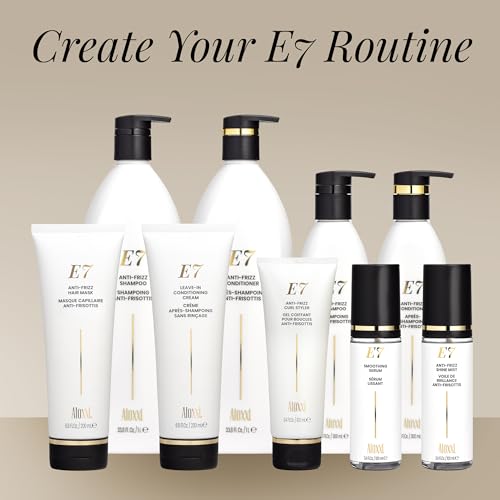 ALOXXI E7 Leave-In Conditioning Cream, Hydration & Intense Repair for Dry, Frizzy & Damaged Hair, Paraben-Free, 6.8 Fl Oz