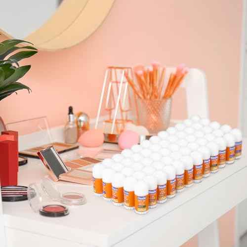 50 Pcs Mini Sunscreen Lip Balms Bulk Spf 15 Lip Balms Sticks with Sunscreen Teacher Nurse Volunteer Employee Appreciation Gifts Bulk Staff Team End of Year Coworkers Gifts for Women Men