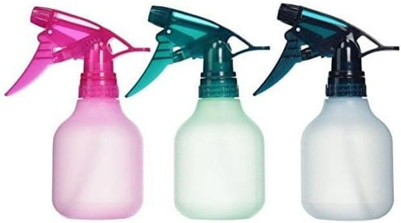 Empty Spray Bottles - Assorted Colors | 3-Pack Refillable Travel Containers