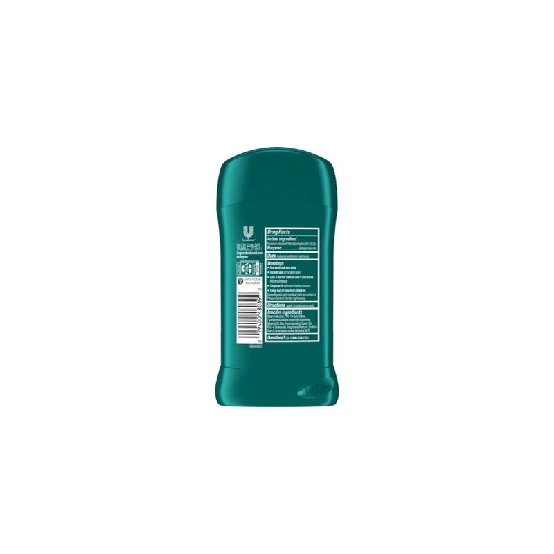 Degree 48 Hour Antiperspirant Deodorant, Wild Woods, 2.7 oz (76 g)