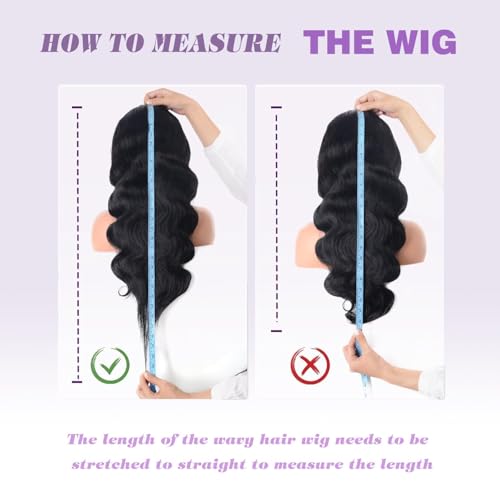 Body Wave Headband Wig Headband Wigs for Black Women Human Hair Glueless Wear and Go Glueless 100% Brazilian Virgin Human Hair Headband Wig 150% Density (16inch)