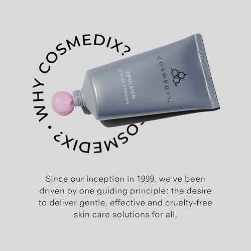 COSMEDIX Emulsion Intense Face Moisturizer for Women & Men - Ultra-Nourishing Hydrating Face Cream for Dry Skin & Redness - Shea Butter Lotion Facial Skin Care for Smoother, Radiant Glow