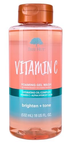 Tree Hut Vitamin C Body Wash - Gently Cleanses & Brightens Skin | 18 Fl Oz
