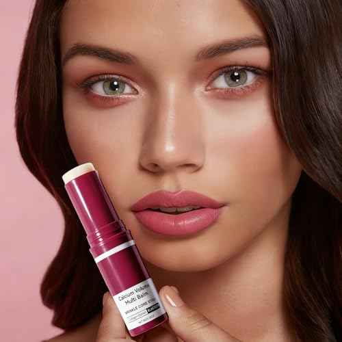 2PCS Calcium Multi Balm, Calcium Volume Multi Balm, Korean Wrinkle Core Stick,Collagen Moisturing Stick, Anti-aging, Hydrating, Firming Skin, Almond & Vitamin E for Lip Balm Eye Cream