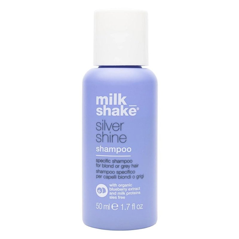 milk_shake Silver Shine Purple Shampoo - 100% SLES-Free Blonde Shampoo for Brassy Hair