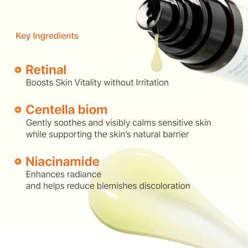 MEDITHERAPY Retinal Skin Booster Serum ? Beginner Friendly Non-Irritating Retinaldehyde for Face and Body ? Anti-Aging Retinol Pore Minimizer for Blemish Prone Skin? Korean Skin Care, 5.07 Fl.Oz Large
