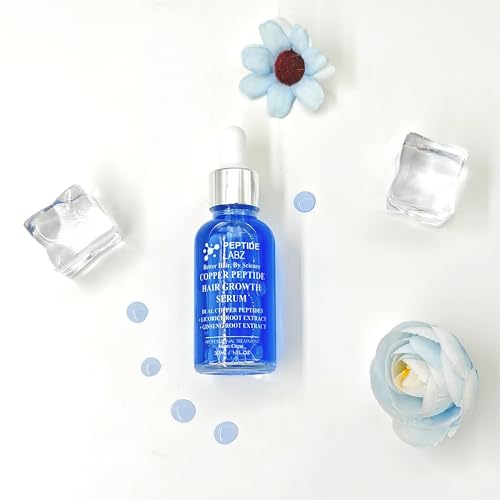 Copper Peptide Hair Serum ? Natural Citrus Scent - Dual Copper Peptides - Licorice Root Extract 1fl oz