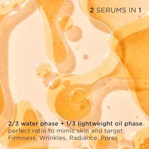 Clarins DOUBLE SERUM LIGHT TEXTURE | Anti Aging Serum | Visibly Firms, Smoothes, Boosts Radiance and Refines Pores | 24H Hydration | Great for Combination to Oily Skin and Humid Climates