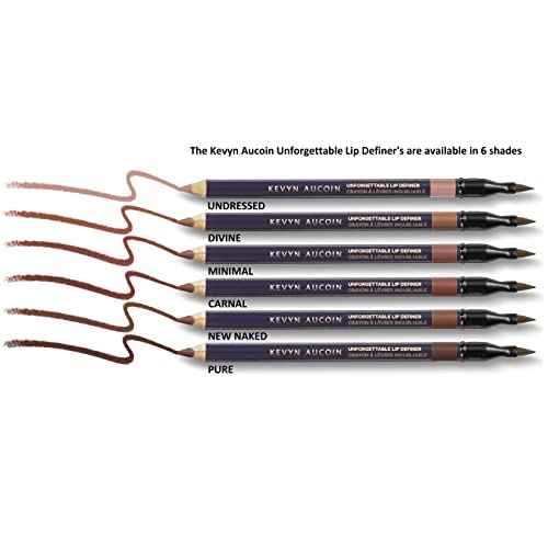 Kevyn Aucoin Unforgettable Lip Definer: Long-wearing makeup lip definer. Water-resistant, defined tip accentuates lips. Blend-able. Dual-ended pencil and brush.