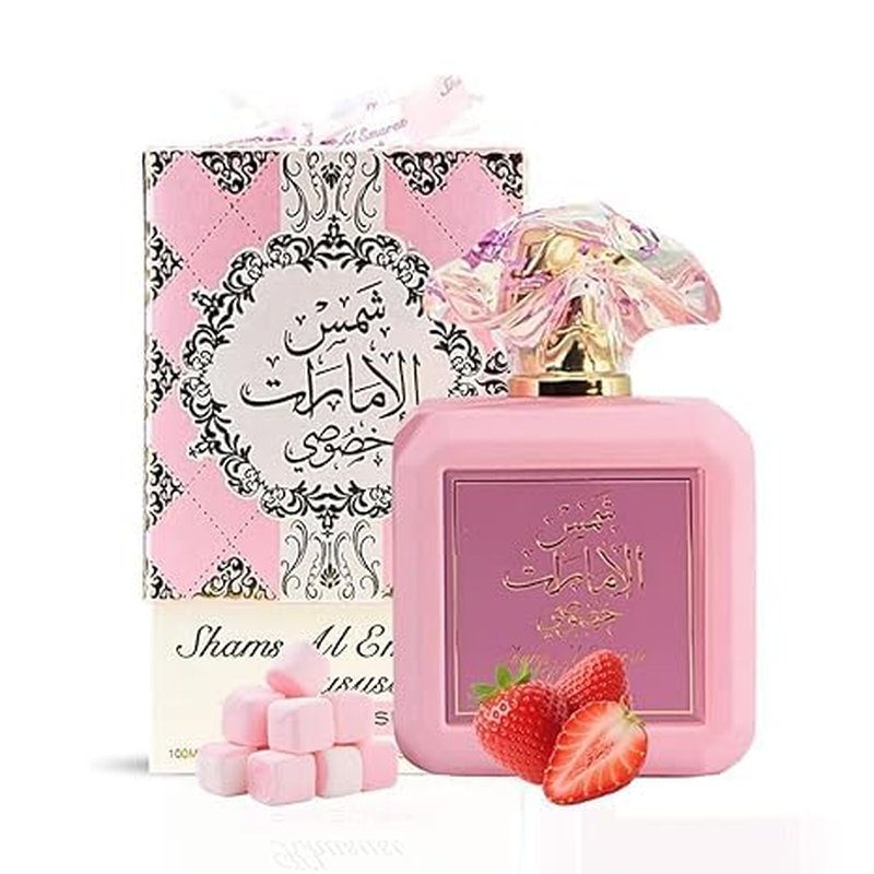 Pink Blush Eau De Parfum for Women - Romantic Floral Gourmand Fragrance | Long-Lasting 3.4 fl. oz (100ml)