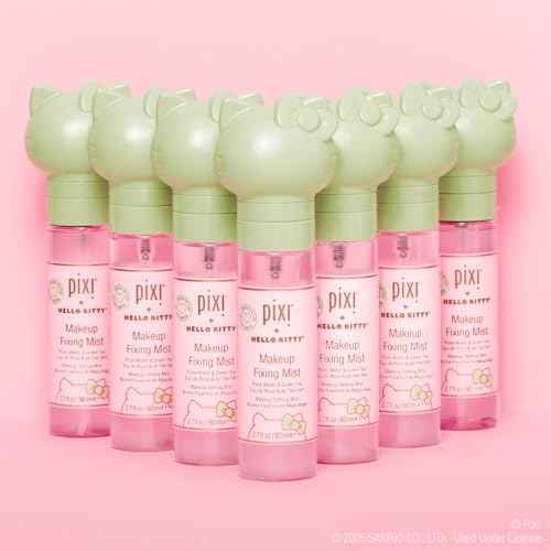 Pixi + Hello Kitty Makeup Fixing Mist |Lightweight Setting Spray | 80 ml / 2.7 fl oz