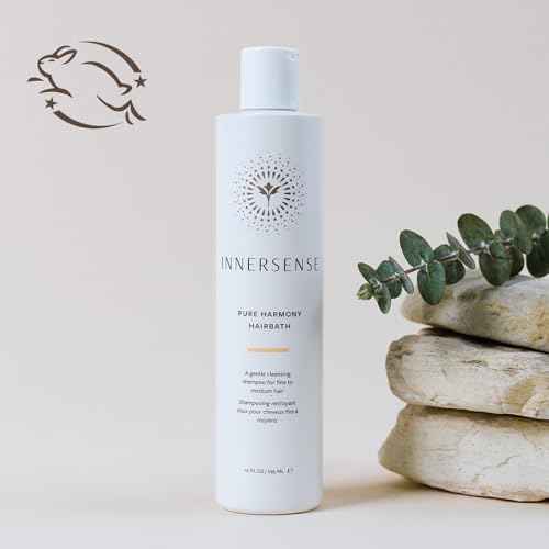 INNERSENSE Organic Beauty - Natural Pure Harmony Hairbath Shampoo | Cleansing, Detoxifying, For Oily Scalp | Non-Toxic, Cruelty-Free, Clean Haircare (2 Pack - 2 fl oz | 59.1 mL each)