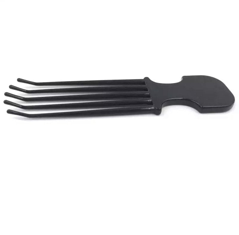 Coiffure Extensions CE Scalp Scratcher, Scalp Massager, Hair Pick Comb, Pocket Size Comb - Relieves Itchy Scalp - Black, Plastic, One Count