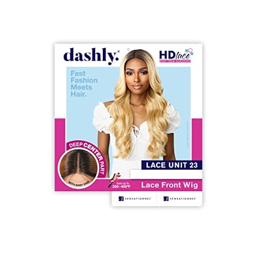 Sensationnel Dashly HD Lace Front Wig - LACE UNIT 23 (Color:CHUNKY HIGHLIGHT 30)