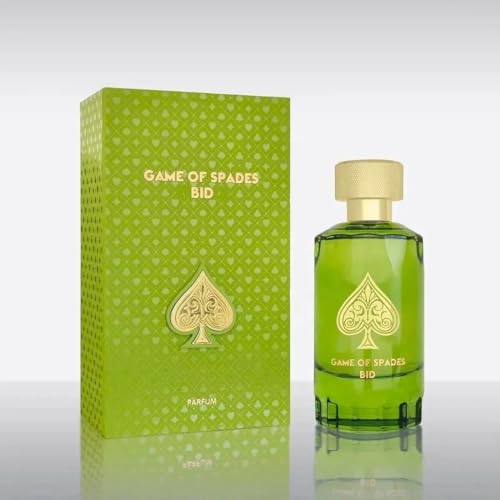 Jo Milano Game Of Spades Bid for Unisex Eau de Parfum Spray, 3.4 Ounce/100 ml
