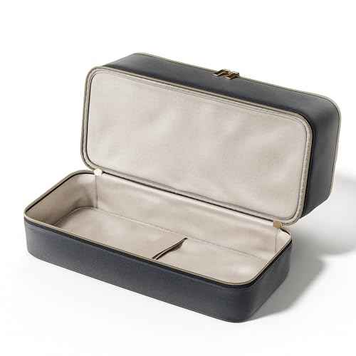 for Shark Flex Style Case, Dyson Airwrap Travel Case, Hair Tools Travel Bag, Shark Hair Dryer case, Airstraight, Air wrap Flexstyle Fusion Organizer, Dyson Accessories Storage (Black & Gold)