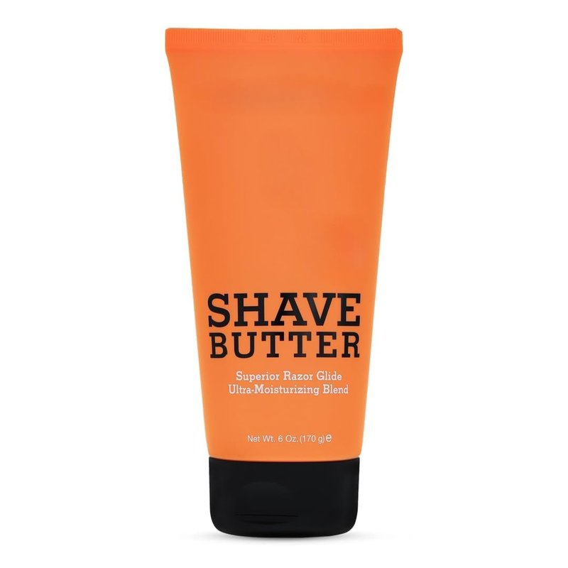 Shave Butter for Men, Ultra-Moisturizing Shaving Cream Alternative, Smooth Razor Glide Formula with Natural Ingredients, Hydrating Beard & Face Shave Butter for Sensitive Skin, 6 oz