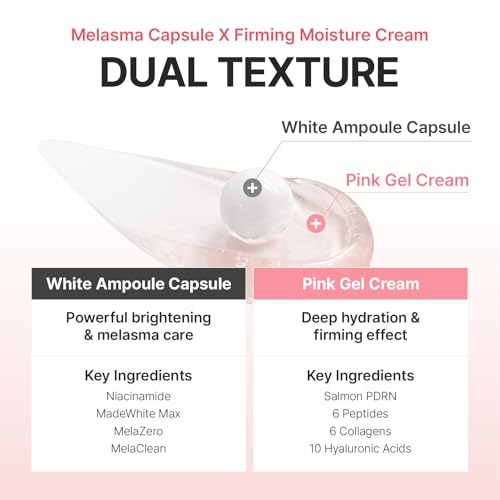 CENTELLIAN 24 Madeca Mela Capture Ampoule Capsule Cream (Brightening Cream, 1.85 fl oz / 55ml) ? Anti-Aging Face Moisturizer with Peptides & Centella Asiatica, Hydrating Korean Skincare