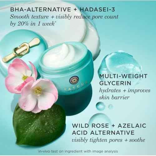 TATCHA The Jumbo Water Cream | Cream Moisturizer for Face, Optimal Hydration For Pure Poreless Skin | 75 ml, 2.54 oz
