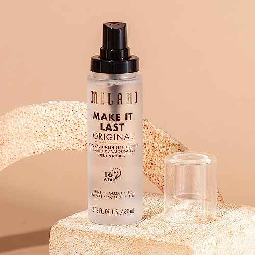 Milani Setting Spray + Primer, Make It Last Original - Natural Finish with Niacinamide for Hydration, Setting Spray for Makeup and Face Primer, 3-in-1 Prime + Hydrate + Set, 2.03 Fl. Oz - 2 Pack