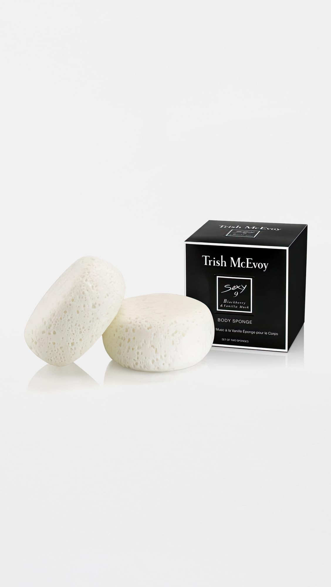 Trish McEvoy Women's Sexy 9 Blackberry & Vanilla Musk Body Sponge Duo