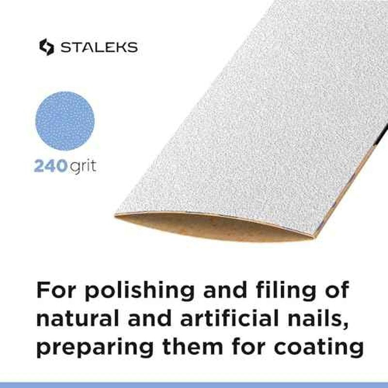 White Nail File Refill roll - 80 Files in a roll 240 grit'