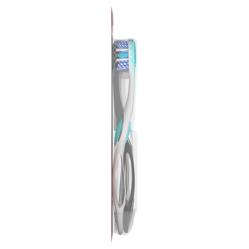 Colgate 360 Advanced Whitening Soft Toothbrush Pack, 4 Adult Soft Toothbrushes with Cheek and Tongue Cleaner, Helps Clean Your Teeth, Tongue, Cheeks, & Gums, 4 - Pack