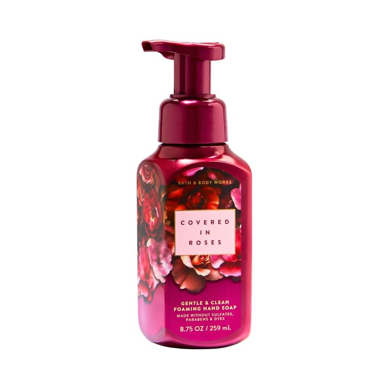 Gentle & Clean Foaming Hand Soap Set - White Tea & Sage, Blueberry Bellini, Covered in Roses | 3-Pack, 8.75 fl oz Each