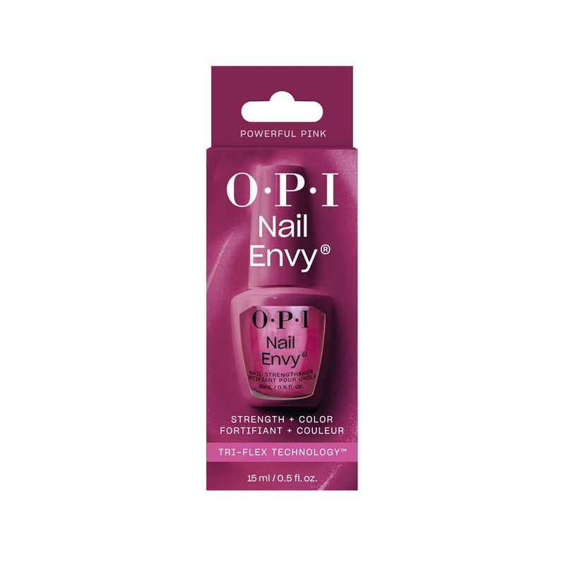 OPI Nail Envy Nail Strengthener - Clear & Opaque Crème Treatment for Weak, Thin Nails