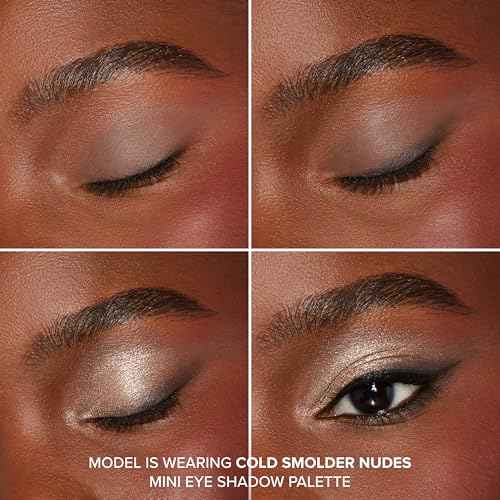 Too Faced Born This Way Natural Nudes Mini Eye Shadow Palette Makeup | Creamy, High Pigment Matte + Shimmer Shades, 0.2 Ounce