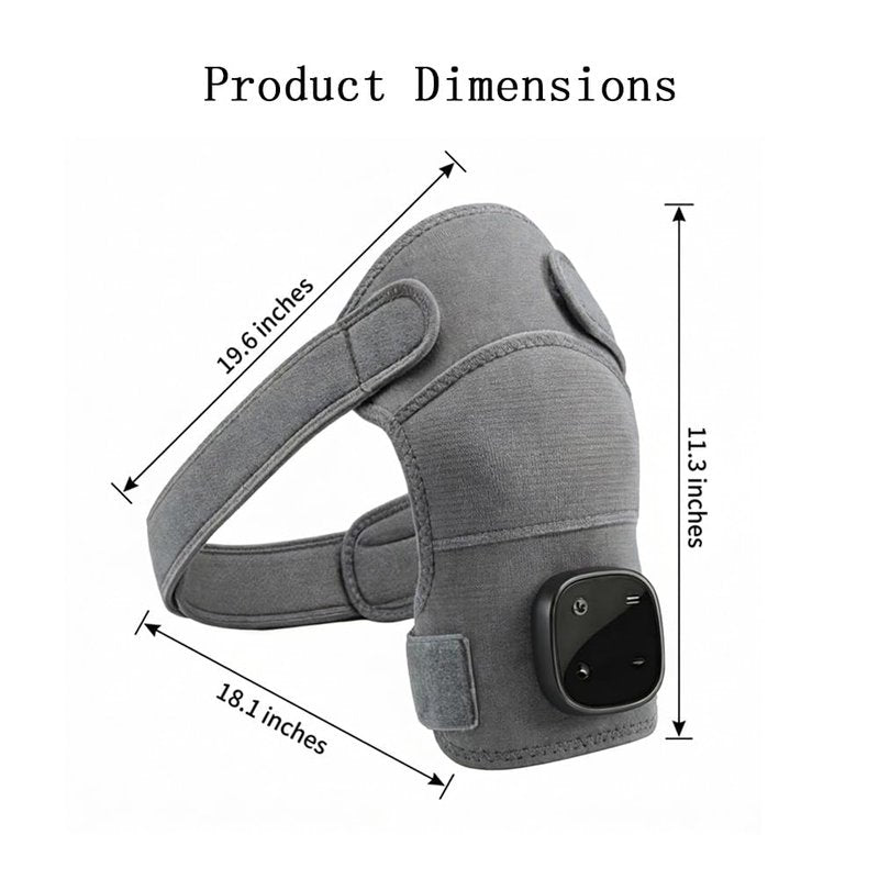 Shoulder Massager, 3 Massage Modes, Wireless, Adjustable Length, for Daily Comfort